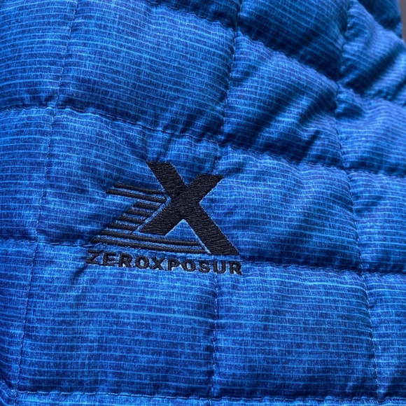 ZeroXposur Puffer Jacket Quilted Full Zip Blue Men’s XL - Picture 9 of 9